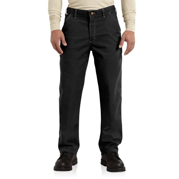 Carhartt Men's Flame Resistant Washed Duck Work Dungaree