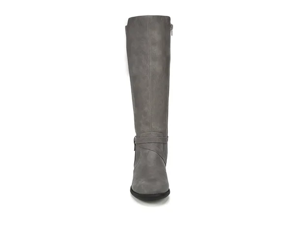 LifeStride Xtrovert Women's Riding Boots, Size: 7 Wide, Grey