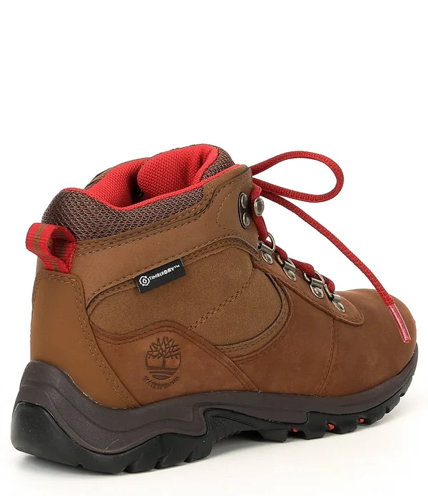Timberland Women's Mt. Maddsen Mid Waterproof Hiking Boots Black 9.5