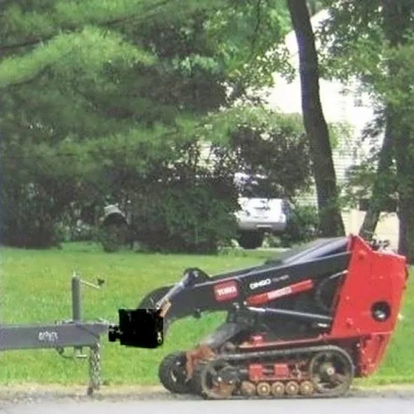 Titan Attachments Trailer Receiver Hitch Attachment Mini Skid Steer Toro Dingo Trmp