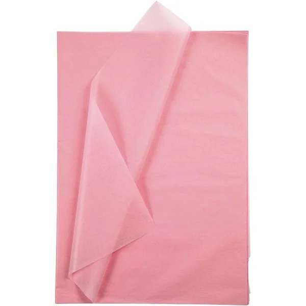 Creativ Company Tissue Paper - Sheet 50x70 cm, 14 G, 10 Sheets, Pink