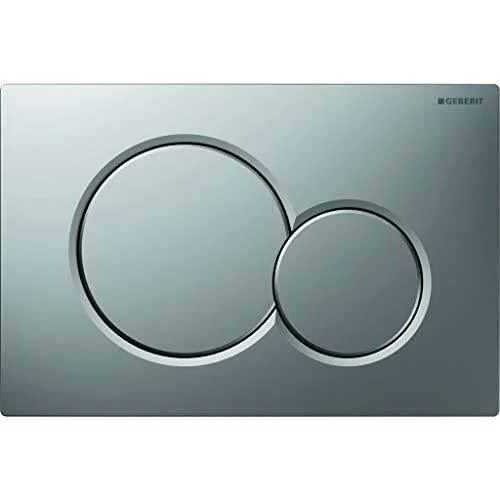 Geberit 115.770 Sigma 01 Dual-Flush Actuator PLATE, Matte Chrome