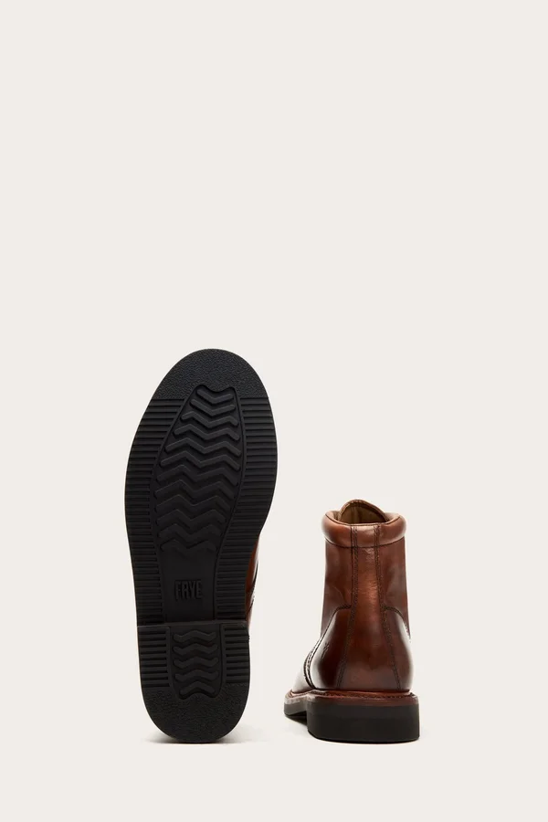 Frye Company Gordon Lace Up 9 Men's Cognac