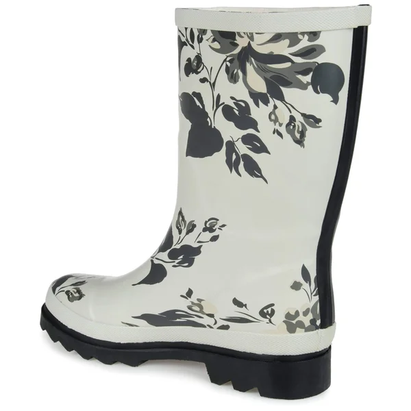 Journee Collection Women's Seattle Rain Boot Grey 7.5