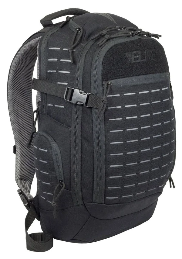 Elite Survival Systems Guardian EDC Backpack - Black, 20 x 12 x 8 inches