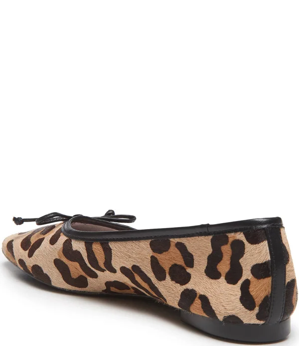 Schutz Arissa Flats Natural/Black 7.5