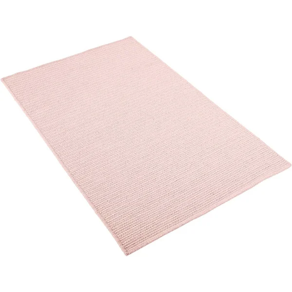 Colonial Mills Westminster Braided Rug Blush Pink, Size: 7 x 9 ft.