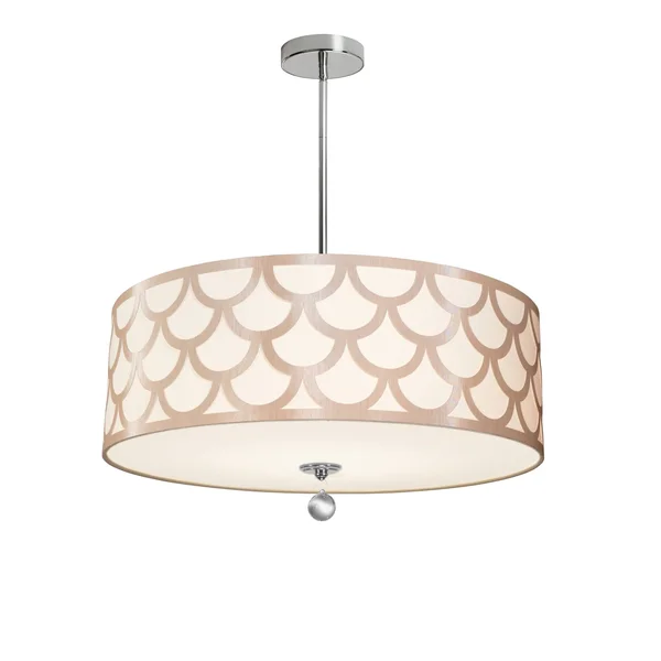 Dainolite 4 Light Pendant, Polished Chrome Finish HAN-244P-PC-WG