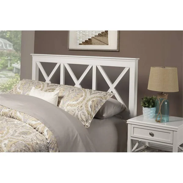 Alpine Potter White Full Size Headboard