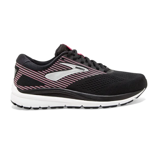 Brooks Addiction 14 Narrow 10.5 - Black/Hot Pink/Silver (Women's)