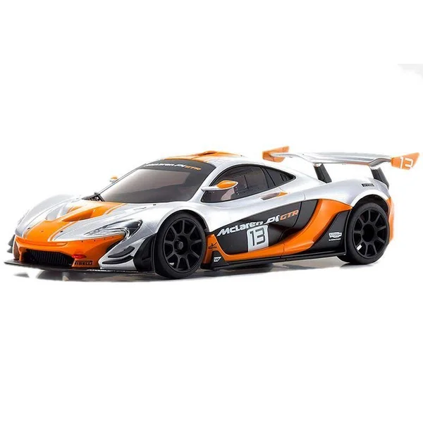 Kyosho KYO32324SO-B Mini-Z McLaren P1 GTR Silver/Orange MR-03 RWD RTR