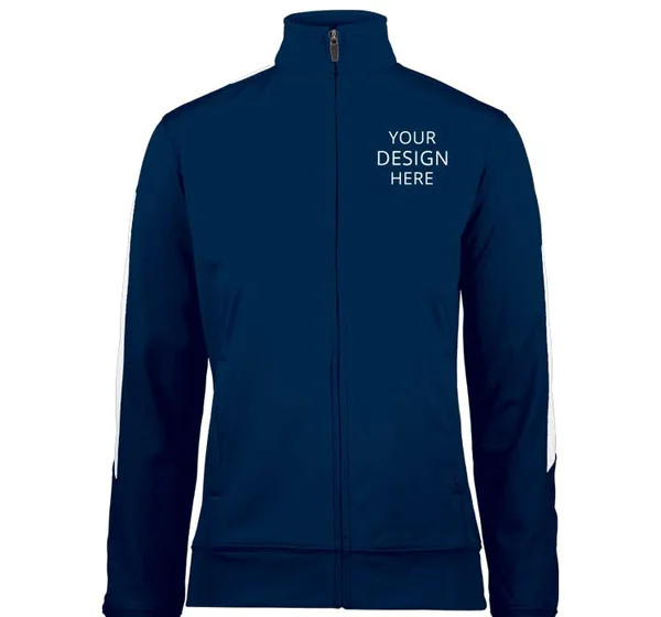 Custom Embroidered Augusta Women's Ladies Medalist Jacket 2.0 - Size: XL, Navy/White