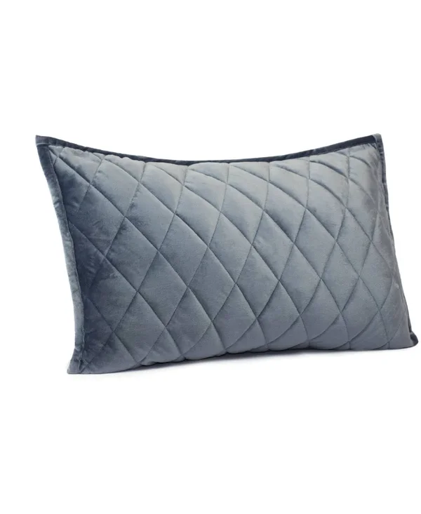 Jennifer Adams Velvet Diamond Sham (Natural Linen - Standard)