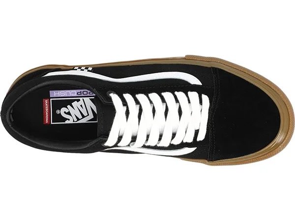 Vans Skate Old Skool Shoes - Black/Gum 4