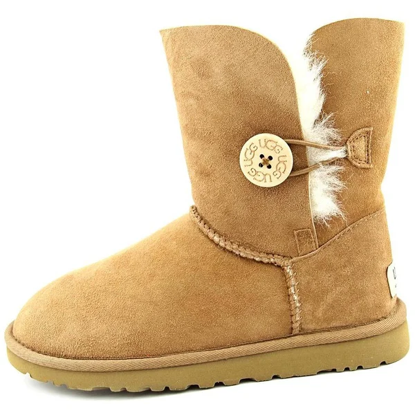 UGG Bailey Button Women's Boots- Chestnut 5
