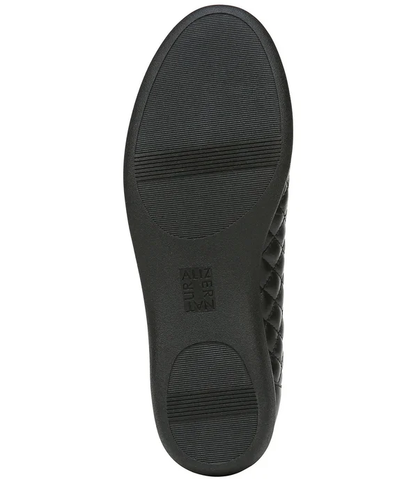 Naturalizer Flexy Quilted Leather Ballet Flats - 9.5W