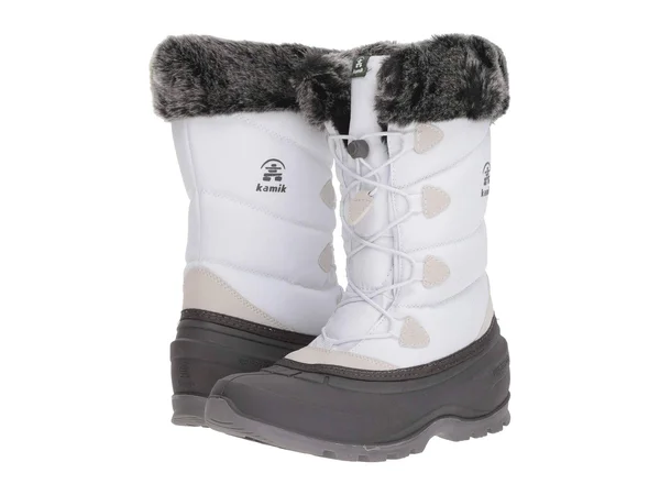 Kamik Women's Momentum2 Snow Boot, White (10)