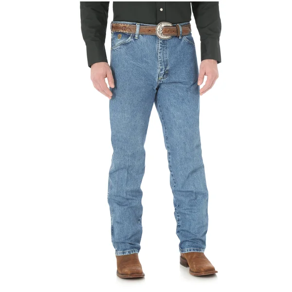 Wrangler Men's George Strait Cowboy-Cut Original-Fit Jeans - Stone Wash (29)