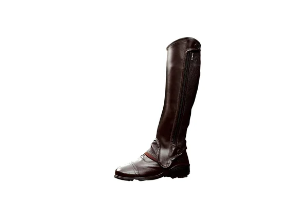 Dublin Evolution Side Zip Half Chaps - Black