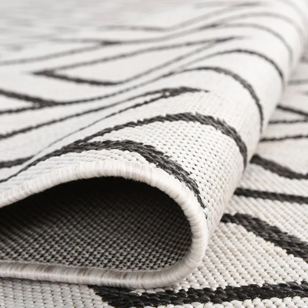Jill Zarin Outdoor Turks and Caicos 3& x 5& Area Rug - Ivory
