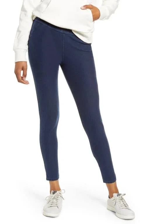 Women's Nordstrom The Denim Leggings - Size Medium - Blue
