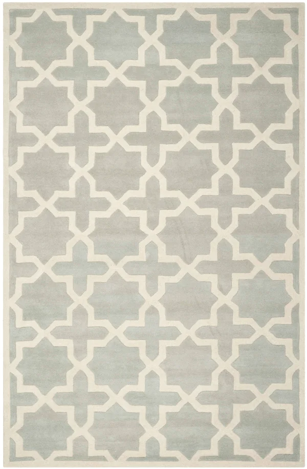 Safavieh Chatham Grey & Ivory 5& x 8& Rug