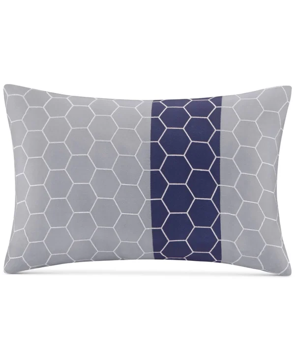 Madison Park Essentials - Rincon Complete Comforter and Cotton Sheet Set - Blue - Cal King
