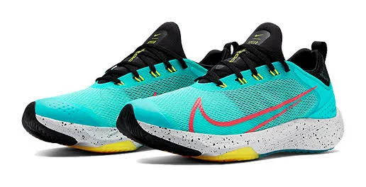 Nike Air Zoom Speed&Aurora Green& GS Aurora Green/Black/Opti Yellow/Laser Crimson Marathon Running Shoes/Sneakers CJ2088-300 (Si