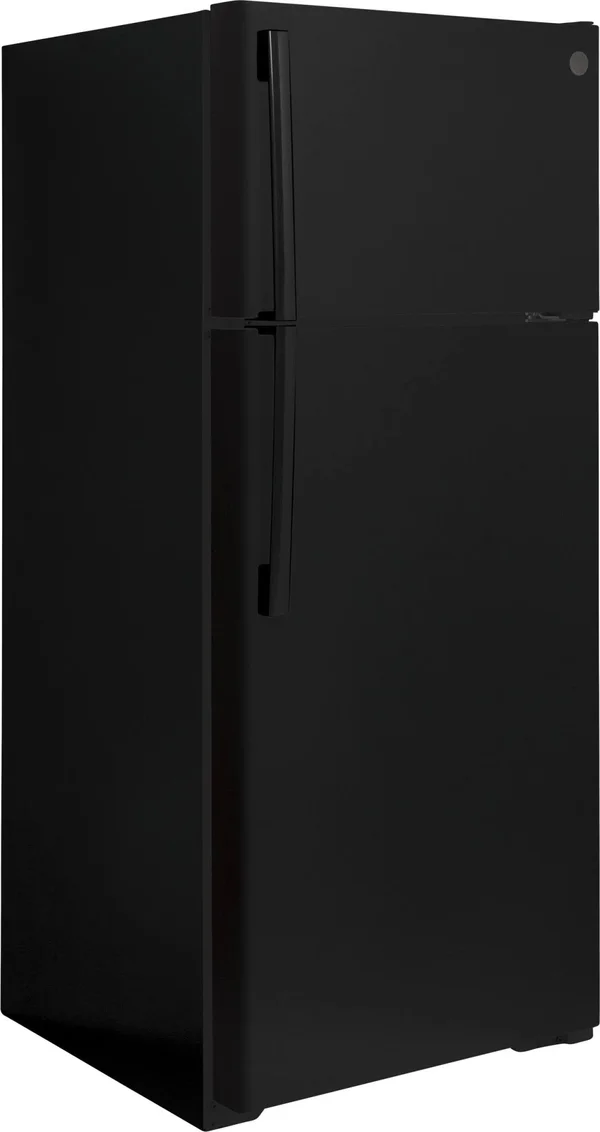 GE GTS18DTNRBB 17.5 cu.ft. Black Top Freezer Refrigerator