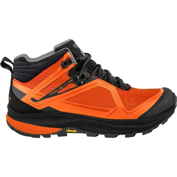Topo Athletic Men's Trailventure, 11, Orange, Black