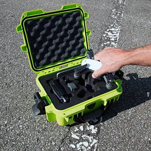 Plasticase NANUK 905 Hard quadrocopter Case for DJI Spark - Lime