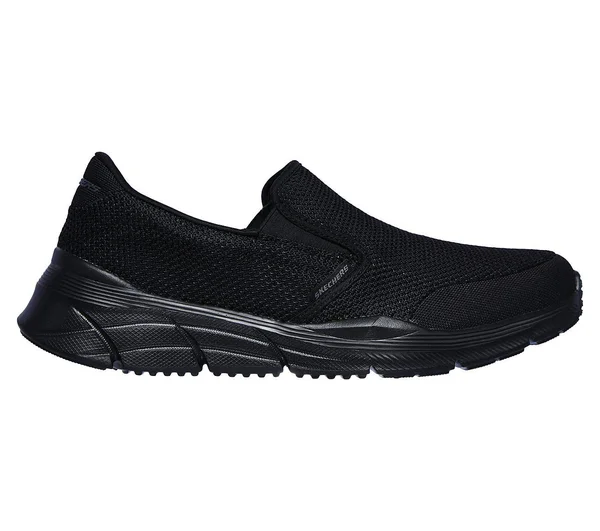 Skechers Men's Relaxed Fit Equalizer 4.0 Krimlin Slip-On, Black/Black