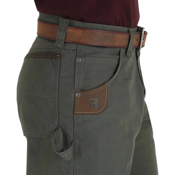 Wrangler Men's Riggs Ripstop Carpenter Jeans - Loden 44x32