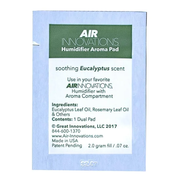 Air Innovations 72 Pack Essential Oil Humidifier Aromatherapy Refill - Eucalyptus at Spreetail (VMinnovations, VM Express)