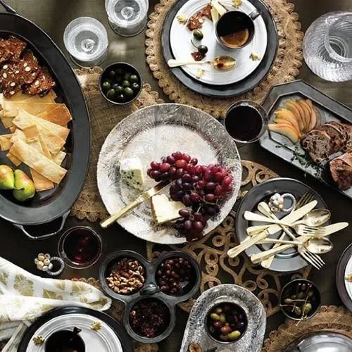 Juliska Pewter Stoneware Rectangular Baker