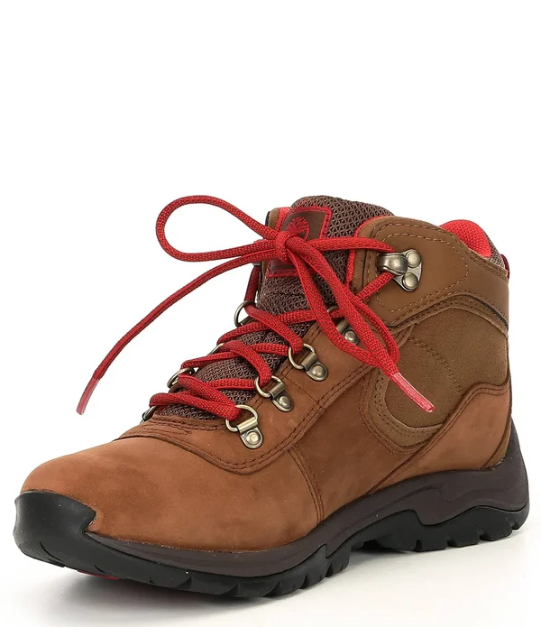 Timberland Women's Mt. Maddsen Mid Waterproof Hiking Boots Black 9.5