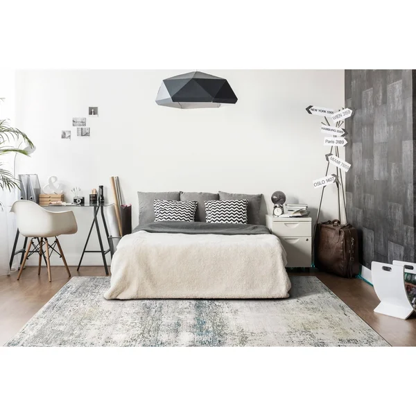 Dynamic Rugs Icon 9327-905 Grey/Ivory Area Rug Runner 2&2x22 x 7&7x22