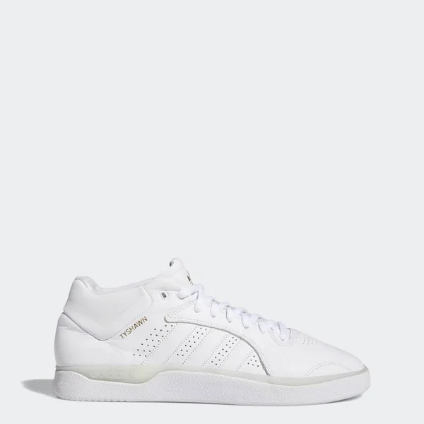 Adidas Tyshawn Shoes White - White - White 9