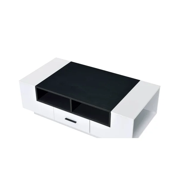 Acme Armour Coffee Table White Black