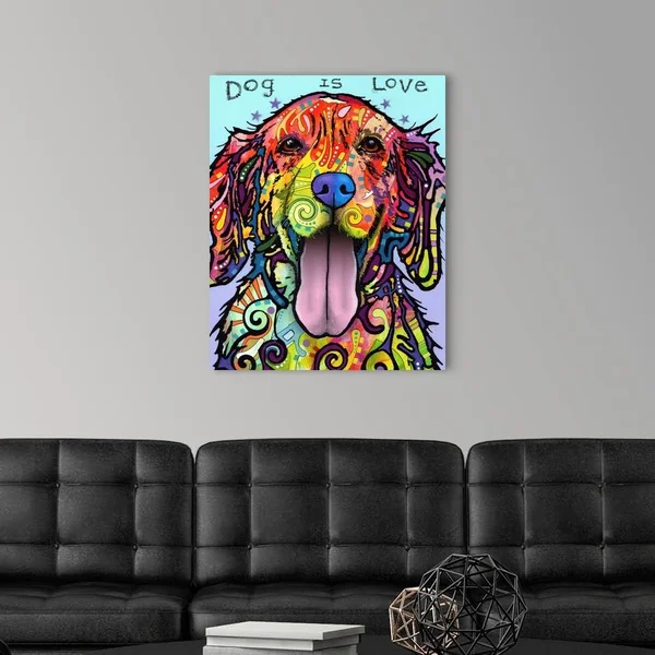 Dog Is Love, Canvas Wall Art, 24x30, Great Big Canvas