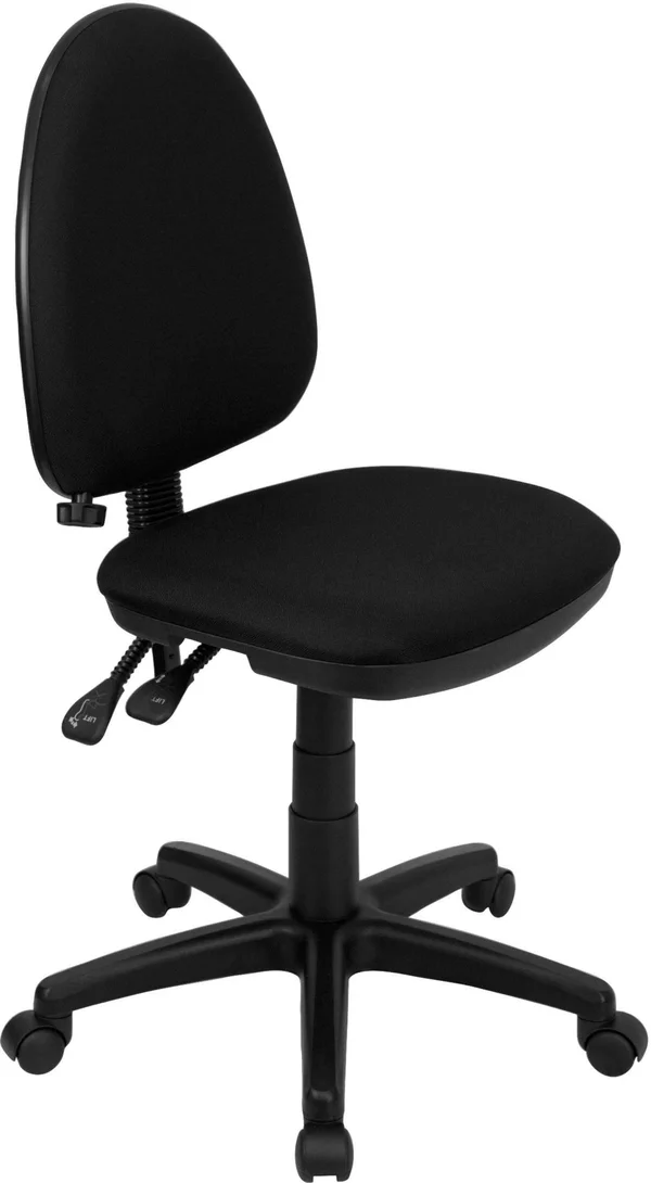 Flash Furniture Mid-Back Task Office Chair, Black