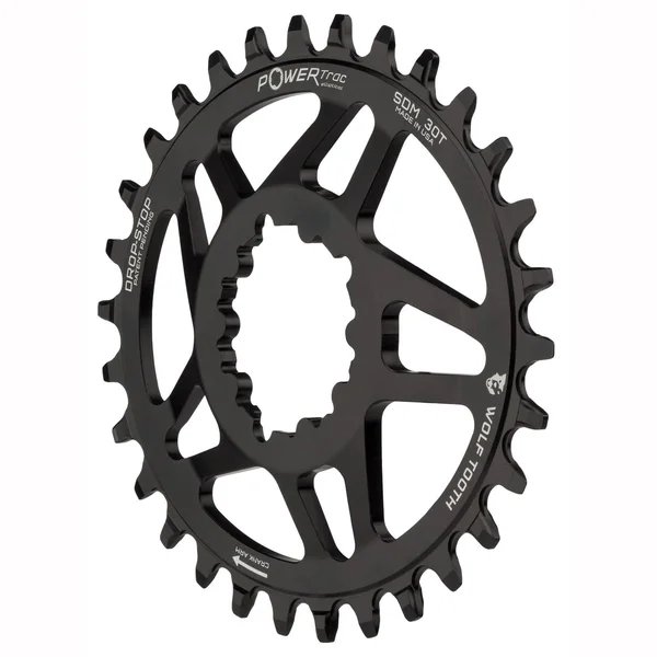 Wolf Tooth Components Direct Mount Drop-Stop Oval 32T Chainring for SRAM