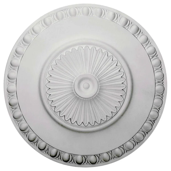 23 1/2 inchod x 3 1/4 inchp Lyon Ceiling Medallion (Fits Canopies Up to 3 5/8 inch) - Hand-Painted Rich Gold