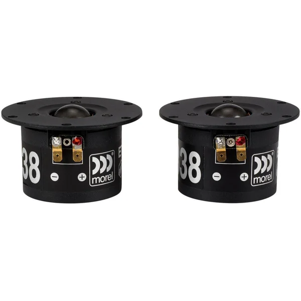 Morel et 338-104 1-1/8x22 Soft Dome Tweeter Matched Pair