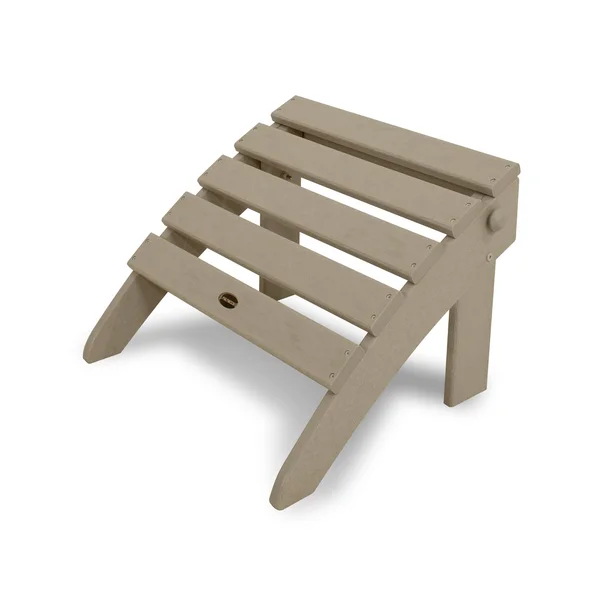 POLYWOOD Classic Folding Ottoman - Sand