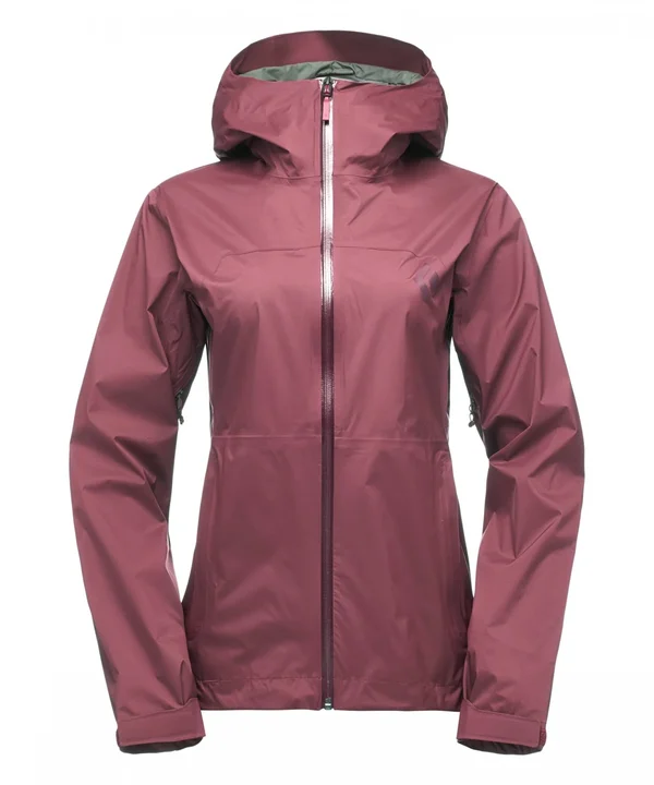 Black Diamond Stormline Stretch Rain Shell - Women's Wild Rose, Xs