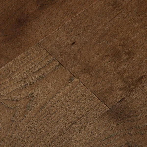 Cali Hardwoods Odyssey Corinth Hickory 7-1/2-in Wide x 1/2-in Thick Wirebrushed Engineered Hardwood Flooring (29.45-sq ft) in Br