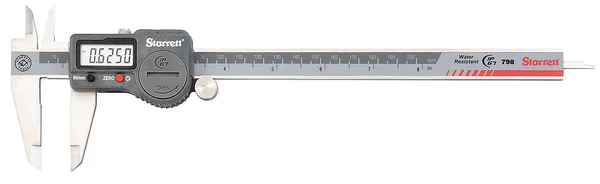 Starrett 798B-8/ W/SLC Electronic Digital Caliper, 0 to 8 in
