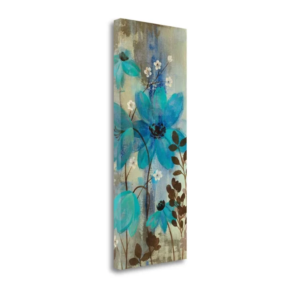 Tangletown Fine Art Floral Symphony Crop II by Silvia Vassileva Graphic Art on Wrapped Canvas