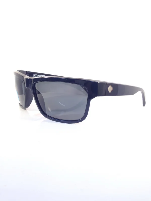 Spy Frazier Sunglasses - Black - Happy Grey Green